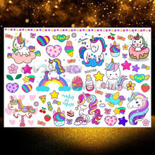 Load image into Gallery viewer, Small 3D Dinosaur Temporary Sticker Tattoos Colorful Tiny Tattoos For Party Children