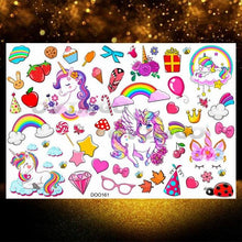 Load image into Gallery viewer, Small 3D Dinosaur Temporary Sticker Tattoos Colorful Tiny Tattoos For Party Children