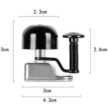 Load image into Gallery viewer, Small Bicycle Bell Mountain Road Bike Horn Sound Alarm Motor Riding Safety Ring Cycling Accessories Bike Bell Classic Bicycle Bell For Bike Ring Bell With Loud Sound Bells For Road Mountain Bike Handlebars Adults