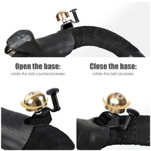Load image into Gallery viewer, Small Bicycle Bell Mountain Road Bike Horn Sound Alarm Motor Riding Safety Ring Cycling Accessories Bike Bell Classic Bicycle Bell For Bike Ring Bell With Loud Sound Bells For Road Mountain Bike Handlebars Adults