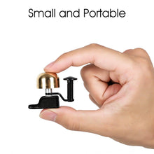 Load image into Gallery viewer, Small Bicycle Bell Mountain Road Bike Horn Sound Alarm Motor Riding Safety Ring Cycling Accessories Bike Bell Classic Bicycle Bell For Bike Ring Bell With Loud Sound Bells For Road Mountain Bike Handlebars Adults