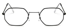 Load image into Gallery viewer, Small Frame Sunglasses For Women Small Square Polarized Sunglasses for Men and Women Polygon Mirrored Retro Shape Metal Design Sun Glasses for Men New Fashionable Ocean Lens