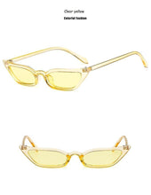 Load image into Gallery viewer, Small Leopard Cateye Design Women Sunglasses Vintage Glasses For Women Summer UV Eyewear Protection Eye Catching Cool Sunglasses For Women Goggles Plastic Frame