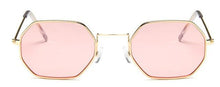 Load image into Gallery viewer, Small Polygon Women Men Sunglasses Delicate Metal Polygon Sunglasses For Women Classic Retro Small Size Frame Women Sunglasses Design Glasses for Men