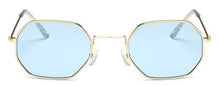 Load image into Gallery viewer, Small Polygon Women Men Sunglasses Delicate Metal Polygon Sunglasses For Women Classic Retro Small Size Frame Women Sunglasses Design Glasses for Men