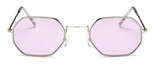 Load image into Gallery viewer, Small Polygon Women Men Sunglasses Delicate Metal Polygon Sunglasses For Women Classic Retro Small Size Frame Women Sunglasses Design Glasses for Men