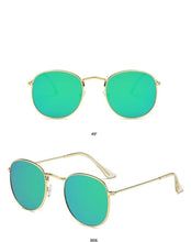 Load image into Gallery viewer, Small Round Polarized Sunglasses Retro Men Women Round Shape Sunglasses For Women New Branded Designer Eyeglasses For Women/Men New Elegant Small Frame Round Glasses