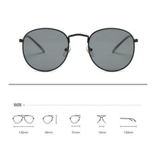 Load image into Gallery viewer, Small Round Polarized Sunglasses Retro Men Women Round Shape Sunglasses For Women New Branded Designer Eyeglasses For Women/Men New Elegant Small Frame Round Glasses