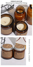 Load image into Gallery viewer, Small Simple Scented Candle Fresh Flowers Scented Candles Soy Candles For Men & Women Long Lasting Spring Candles All-Natural Soy Wax Rustic Home Decor Scented Candles Non-Toxic Ultra Clean Burn Amber Jar Candles Fragrance Candle