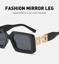 Load image into Gallery viewer, Small Size Rectangle Shape Sunglasses For Women & Men New Retro Style Square Branded Design New Fashionable Hip Hop Sun Glasses For Female