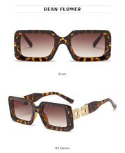 Load image into Gallery viewer, Small Size Rectangle Shape Sunglasses For Women & Men New Retro Style Square Branded Design New Fashionable Hip Hop Sun Glasses For Female