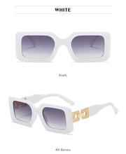 Load image into Gallery viewer, Small Size Rectangle Shape Sunglasses For Women & Men New Retro Style Square Branded Design New Fashionable Hip Hop Sun Glasses For Female