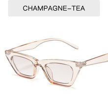 Load image into Gallery viewer, Small Stylish Design Cat Eye Sunglasses For Women New Retro Glasses Design For Women/Men Luxury Eyewear Glasses Lightweight Frame UV400 Protection Sun Glasses