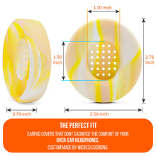 Load image into Gallery viewer, Small WC SweatZ Protective Headphone Earpad Covers