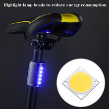 Load image into Gallery viewer, Smart Bike Light Wireless Remote Control Cycling Turning Signal Taillight USB Bicycle Rechargeable Rear Light LED Warning Lamp USB Bicycle Tail Light Wireless Remote Control Back Bike Light For Night Riding Safety Warning Cycling Lights