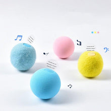 Load image into Gallery viewer, Smart Cat Toys Ball Catnip Cat Training Toy Pet Playing Ball Pet Products Toy for Cats Interactive Chirping Balls Cat Kicker Toys Fun Catnip Toys for Cat Exercise