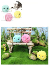 Load image into Gallery viewer, Smart Cat Toys Interactive Ball with Catnip Cat Training Squeaky Fidget Toys Cats Products for Pets Fluffy Plush Cat Ball Toys Interactive Chirping Balls Cat Kicker Toy Animal Chirping Sounds Fun Catnip Toys for Cat Exercise