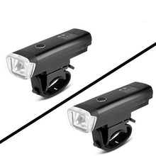 Load image into Gallery viewer, Smart Induction Bicycle Front Light Set USB Rechargeable Rear Light LED Headlight Bike Lamp Cycling Flash Light Front And Rear Rechargeable Waterproof Bike Headlight And Tail Light Set Smart Bright Bike Lights For Bike