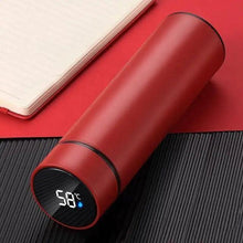 Load image into Gallery viewer, Smart LED Stainless Steel Water Bottle Intelligent Stay Hot/Cold Temperature Thermal Bottle Temperature Display Bottle For Children And Adults 500ml