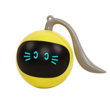 Load image into Gallery viewer, Smart Pet Toy USB Rechargeable Sports Ball Funny Chaser Roller Toy The Best Entertainment Exercise Gift For Smart Cat Toy Electric Jumping Ball Self Rotating Toys Rolling Jumping Ball For Cats