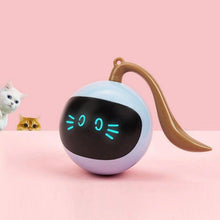 Load image into Gallery viewer, Smart Pet Toy USB Rechargeable Sports Ball Funny Chaser Roller Toy The Best Entertainment Exercise Gift For Smart Cat Toy Electric Jumping Ball Self Rotating Toys Rolling Jumping Ball For Cats