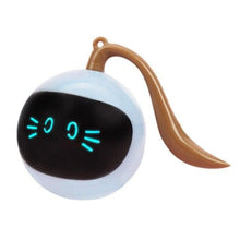 Load image into Gallery viewer, Smart Pet Toy USB Rechargeable Sports Ball Funny Chaser Roller Toy The Best Entertainment Exercise Gift For Smart Cat Toy Electric Jumping Ball Self Rotating Toys Rolling Jumping Ball For Cats