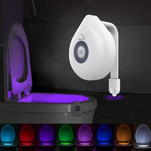 Load image into Gallery viewer, Smart PIR Motion Sensor Toilet Seat Night Light