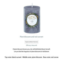 Load image into Gallery viewer, Smokeless Soy Wax Scented Candles Scented Pillar Candles Dripless Clean Burning Smokeless Dinner Candle For Wedding Party Restaurants Home Candles Church Wedding Birthday Holiday Scented Buddhist Creative Candles