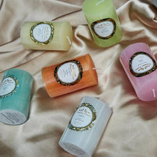 Load image into Gallery viewer, Smokeless Soy Wax Scented Candles Scented Pillar Candles Dripless Clean Burning Smokeless Dinner Candle For Wedding Party Restaurants Home Candles Church Wedding Birthday Holiday Scented Buddhist Creative Candles