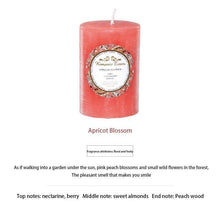 Load image into Gallery viewer, Smokeless Soy Wax Scented Candles Scented Pillar Candles Dripless Clean Burning Smokeless Dinner Candle For Wedding Party Restaurants Home Candles Church Wedding Birthday Holiday Scented Buddhist Creative Candles