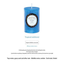 Load image into Gallery viewer, Smokeless Soy Wax Scented Candles Scented Pillar Candles Dripless Clean Burning Smokeless Dinner Candle For Wedding Party Restaurants Home Candles Church Wedding Birthday Holiday Scented Buddhist Creative Candles