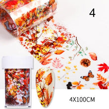 Load image into Gallery viewer, Snake Leopard Nail Foils Marble Nail Art Transfer Sticker Slider Nail Art Decal Manicuring Design Tip Decoration Decal Self-Adhesive 3D Wave Design Decoration for Women Girls Adhesive Striping Tape Nail Art Stickers Metallic Curve Strip Line Nail Decal