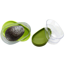 Load image into Gallery viewer, Snap-On Avocado Food Saver Storage Container