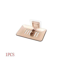 Load image into Gallery viewer, Soap Dish Suction Cup Soap Dish Soap Dish for Bathroom Case Soap Box Dish Storage Plate Drain Soap Box Soap Holder Transparent Soap Dish Drainer Tray - Suction Cup Soap Dish Holder Wall Mounted for Bathroom Shower