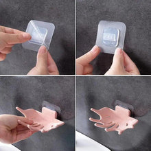 Load image into Gallery viewer, Soap Holder Bathroom Shower Dish Plates Storage Box With Drain Wall Mounted Self Adhesive Plastic Supplies Bathroom Soap Rack Suction Cup Bathroom Soap Dish Holder Shower Soap Dish Saver Tray Bar Soap Sponge Holder for Shower Bathroom Tub and Kitchen