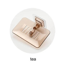 Load image into Gallery viewer, Soap Rack No Drilling Wall Mounted Double Layer Soap Holder Soap Sponge Dish Bathroom Accessories Soap Dishes Self Adhesive Soap Dish Bar Soap Holder Soap Dishes Tray Saver Case Box for Shower Bathroom Kitchen Dish Drainer Drying Rack