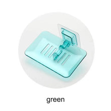Load image into Gallery viewer, Soap Rack No Drilling Wall Mounted Double Layer Soap Holder Soap Sponge Dish Bathroom Accessories Soap Dishes Self Adhesive Soap Dish Bar Soap Holder Soap Dishes Tray Saver Case Box for Shower Bathroom Kitchen Dish Drainer Drying Rack