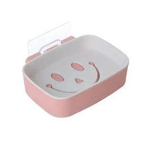 Load image into Gallery viewer, Soap Rack No Drilling Wall Mounted Double Layer Soap Holder Soap Sponge Dish Bathroom Accessories Soap Dishes Self Adhesive Soap Dish Bar Soap Holder Soap Dishes Tray Saver Case Box for Shower Bathroom Kitchen Dish Drainer Drying Rack