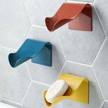 Load image into Gallery viewer, Soap Rack No Drilling Wall Mounted Double Layer Soap Holder Soap Sponge Dish Bathroom Accessories Soap Dishes Self Adhesive Soap Dish Bar Soap Holder Soap Dishes Tray Saver Case Box for Shower Bathroom Kitchen Dish Drainer Drying Rack