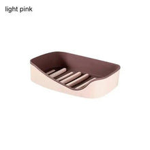 Load image into Gallery viewer, Soap Rack No Drilling Wall Mounted Double Layer Soap Holder Soap Sponge Dish Bathroom Accessories Soap Dishes Self Adhesive Soap Dish Bar Soap Holder Soap Dishes Tray Saver Case Box for Shower Bathroom Kitchen Dish Drainer Drying Rack