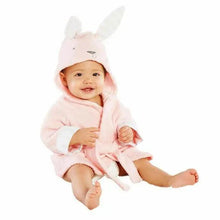 Load image into Gallery viewer, Soft And Comfortable Baby Bathrobes Cute Cartoon Animal Face Sleepwear For Babies Unique Design Hooded Sleepwear For Infants