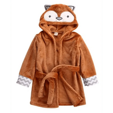 Load image into Gallery viewer, Soft And Comfortable Baby Bathrobes Cute Cartoon Animal Face Sleepwear For Babies Unique Design Hooded Sleepwear For Infants