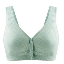Load image into Gallery viewer, Soft And Comfortable Cotton Nursing Bra Breathable Breastfeeding Bras for Women Maternity Bra Plus Big Size Easy Feeding Bra Wire Free