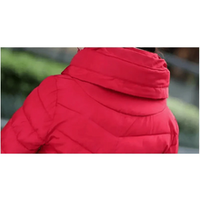 Load image into Gallery viewer, Soft And Comfortable Winter Jacket For Women Short Women's Thicken Outerwear In solid hooded Coats Zipper For Female Slim Cotton padded basic tops