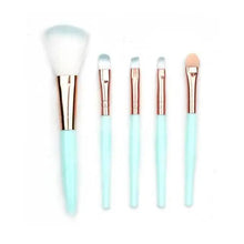 Load image into Gallery viewer, Soft And Cute 5Pcs Makeup Brushes Set Eye Shadow Eyebrow Eyeliner Blush Loose Foundation Powder Professional Lip Women Cosmetic Tools