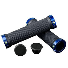 Load image into Gallery viewer, Soft Bicycle Grip Shock Absorption Road Bike Handlebar Cover Aluminium Alloy Lock Rubber Anti-slip Cycling Handle Grips Bike Handle Non Slip Soft Rubber Grips Mountain Bicycle Lock On Handle Bar
