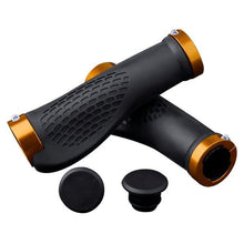Load image into Gallery viewer, Soft Bicycle Grip Shock Absorption Road Bike Handlebar Cover Aluminium Alloy Lock Rubber Anti-slip Cycling Handle Grips Bike Handle Non Slip Soft Rubber Grips Mountain Bicycle Lock On Handle Bar