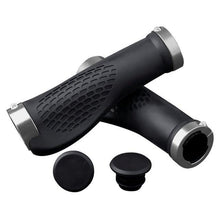 Load image into Gallery viewer, Soft Bicycle Grip Shock Absorption Road Bike Handlebar Cover Aluminium Alloy Lock Rubber Anti-slip Cycling Handle Grips Bike Handle Non Slip Soft Rubber Grips Mountain Bicycle Lock On Handle Bar