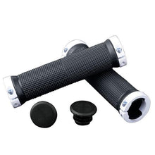 Load image into Gallery viewer, Soft Bicycle Grip Shock Absorption Road Bike Handlebar Cover Aluminium Alloy Lock Rubber Anti-slip Cycling Handle Grips Bike Handle Non Slip Soft Rubber Grips Mountain Bicycle Lock On Handle Bar
