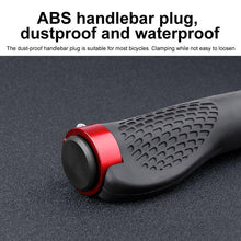 Load image into Gallery viewer, Soft Bicycle Grip Shock Absorption Road Bike Handlebar Cover Aluminium Alloy Lock Rubber Anti-slip Cycling Handle Grips Bike Handle Non Slip Soft Rubber Grips Mountain Bicycle Lock On Handle Bar